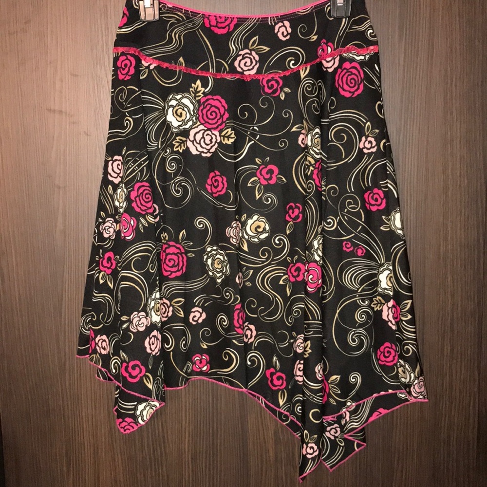 Floral lightweight skirt